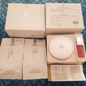 The History of Whoo - Radiant White Moisture Cushion Foundation #23 Special Set